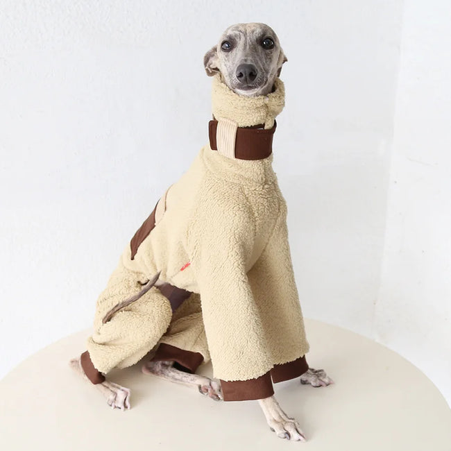 Fleeceoverall för hund