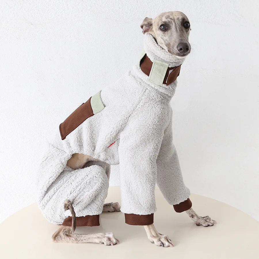 Fleeceoverall för hund