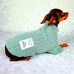 Kabelstickad hundtröja