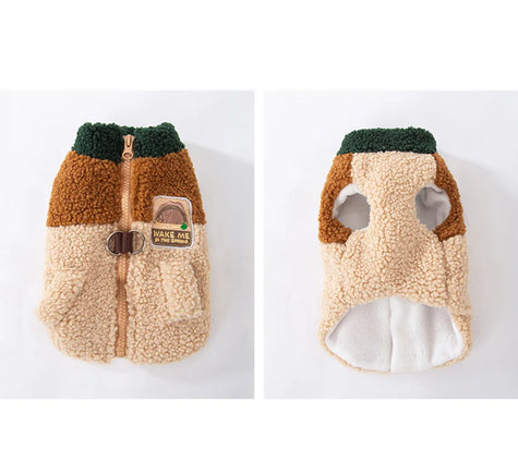 Teddyväst för hund