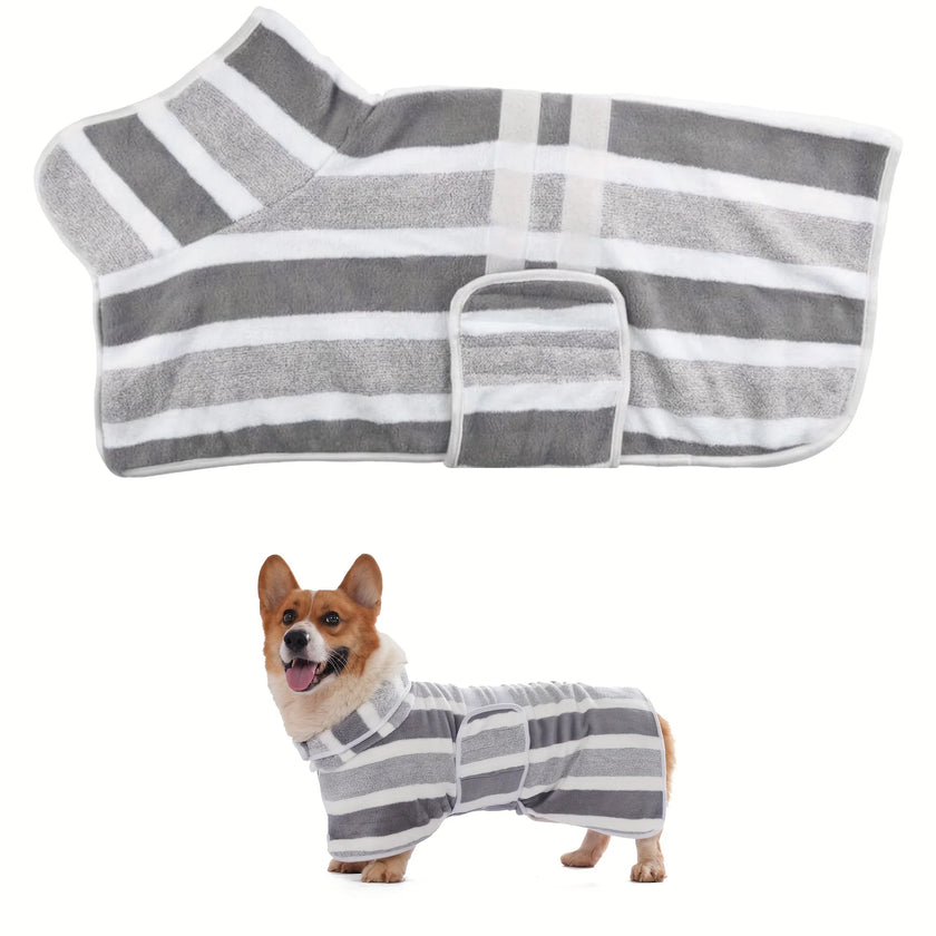 Badlakan för hund