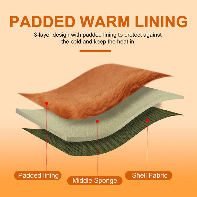 Pälsklädd sele för hund