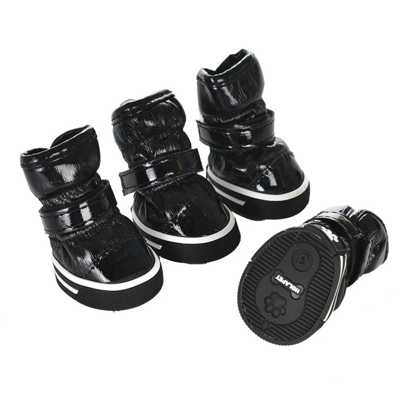 Snowboots för hund