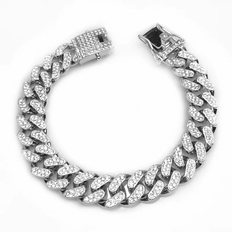 Hundhalsband med strass
