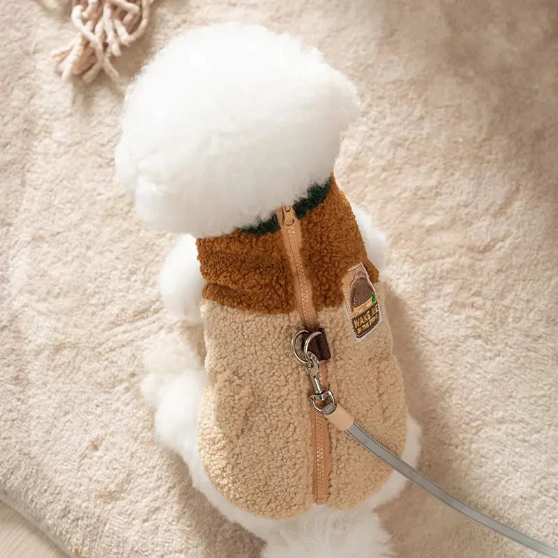 Teddyväst för hund