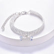 Hundhalsband i strass