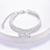 Hundhalsband i strass