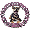 Hundhalsband med strass