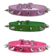 Glittrigt hundhalsband med nitar
