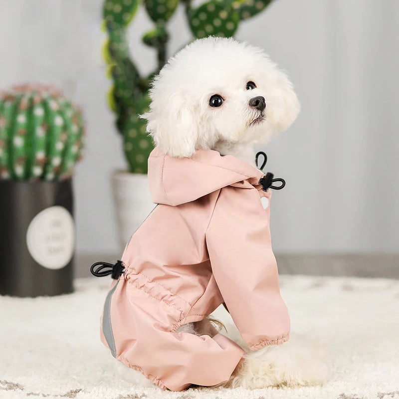 Regnoverall för hund