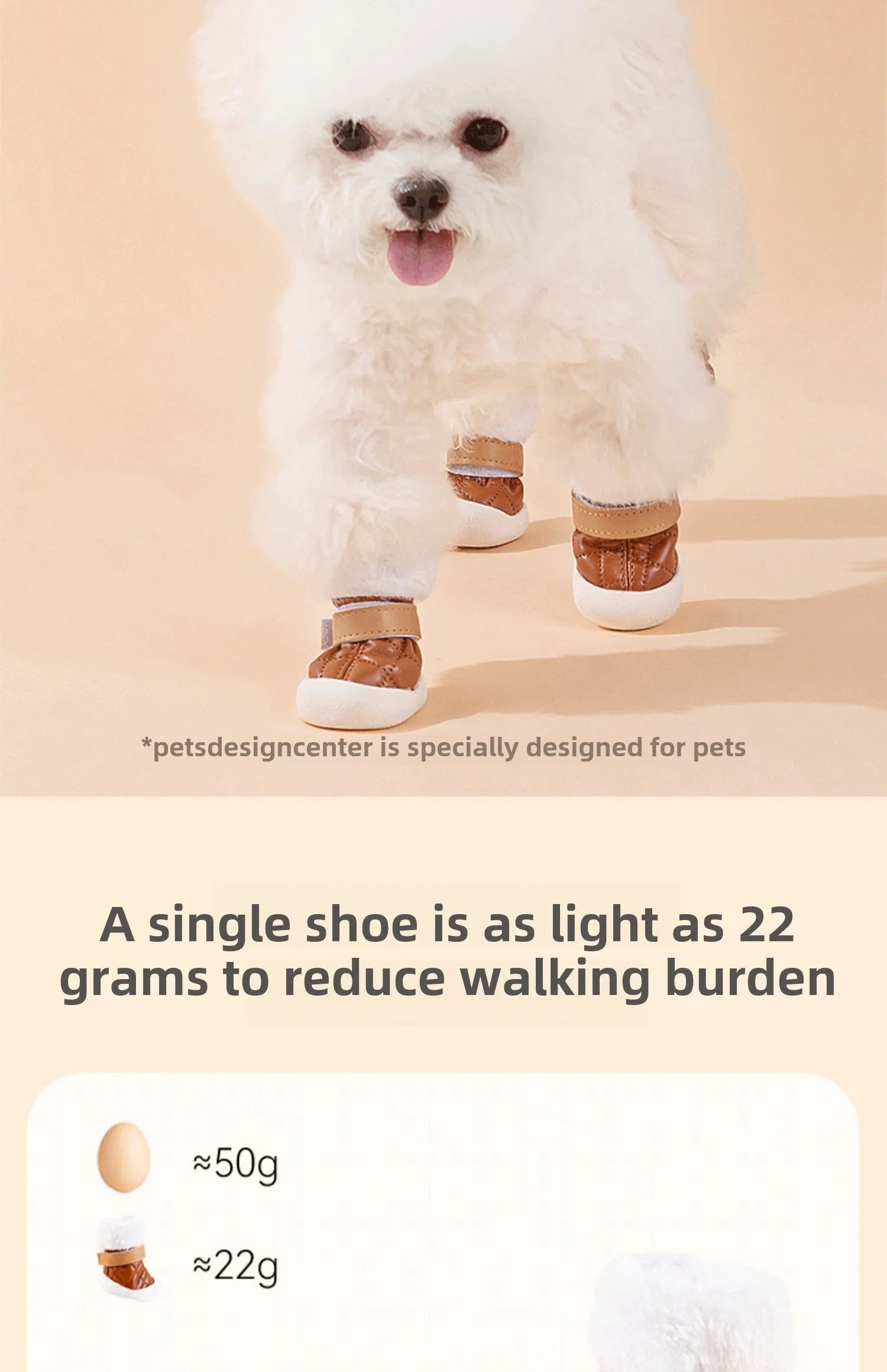 Vinterskor för hund
