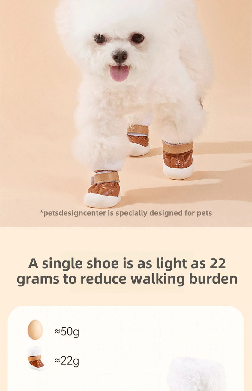 Vinterskor för hund