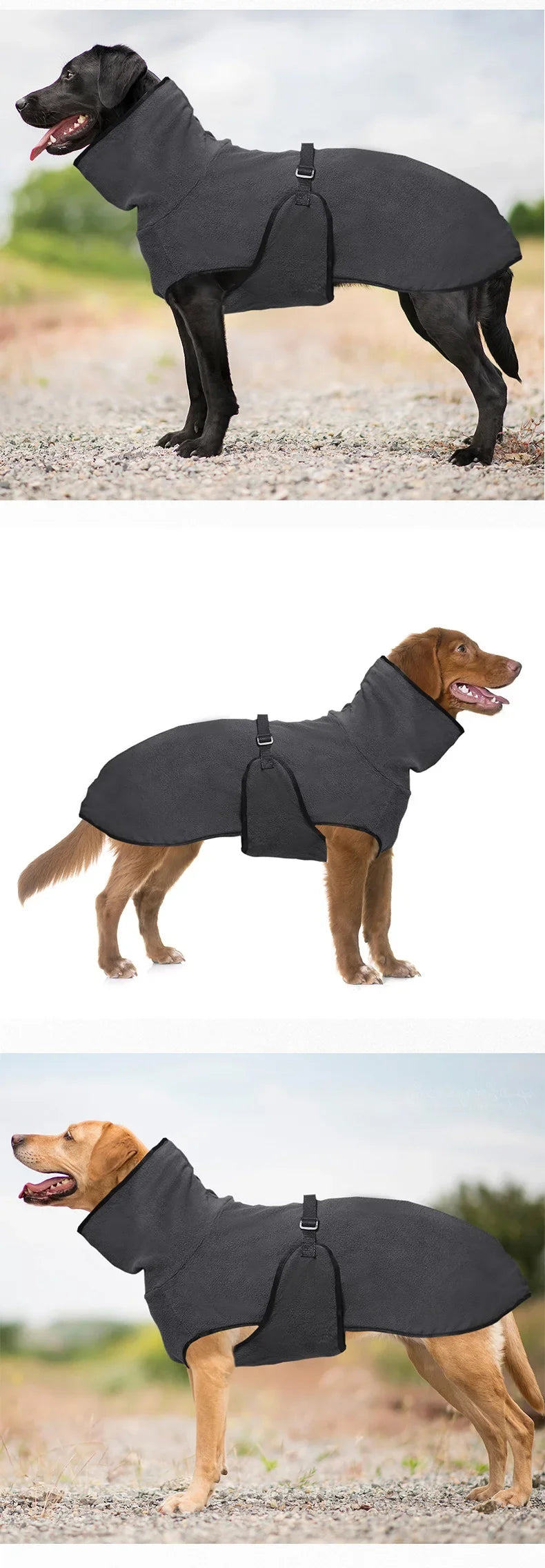 Hundtäcke i fleece