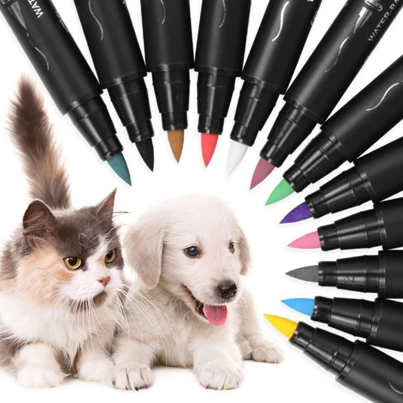 Nagellack för hund 12 färger