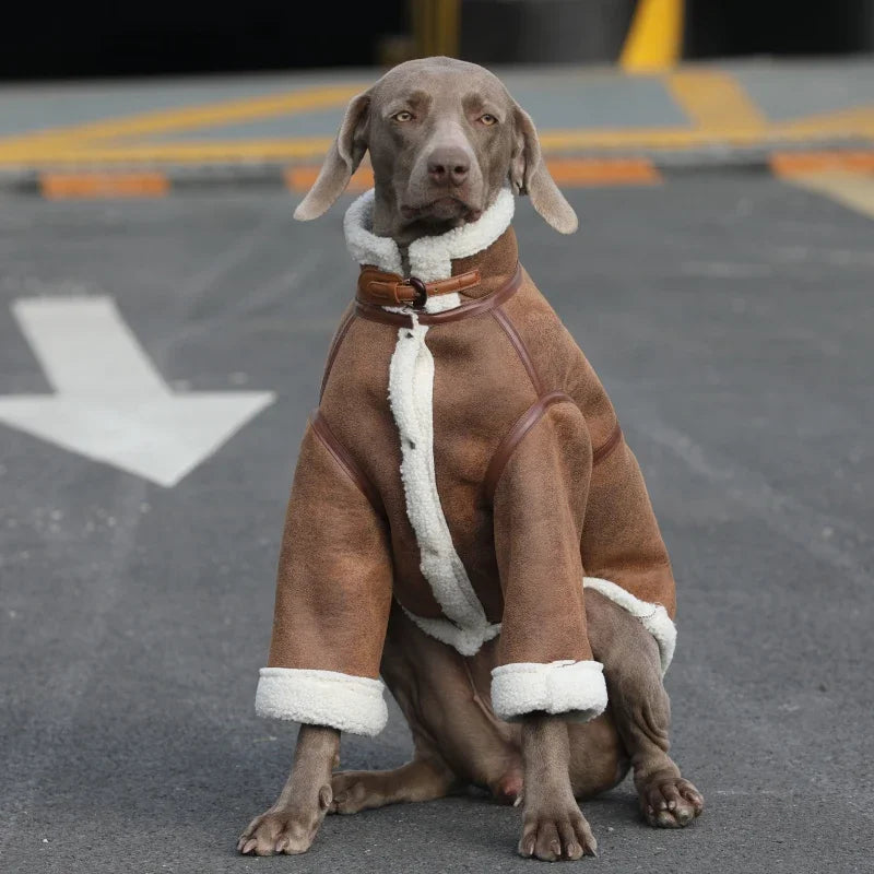 Varmfodrad hundjacka