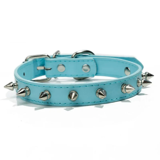 Hundhalsband med spikes