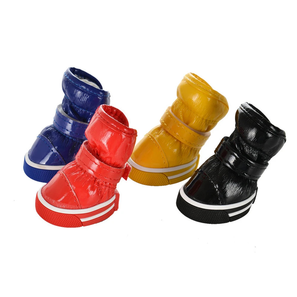 Snowboots för hund