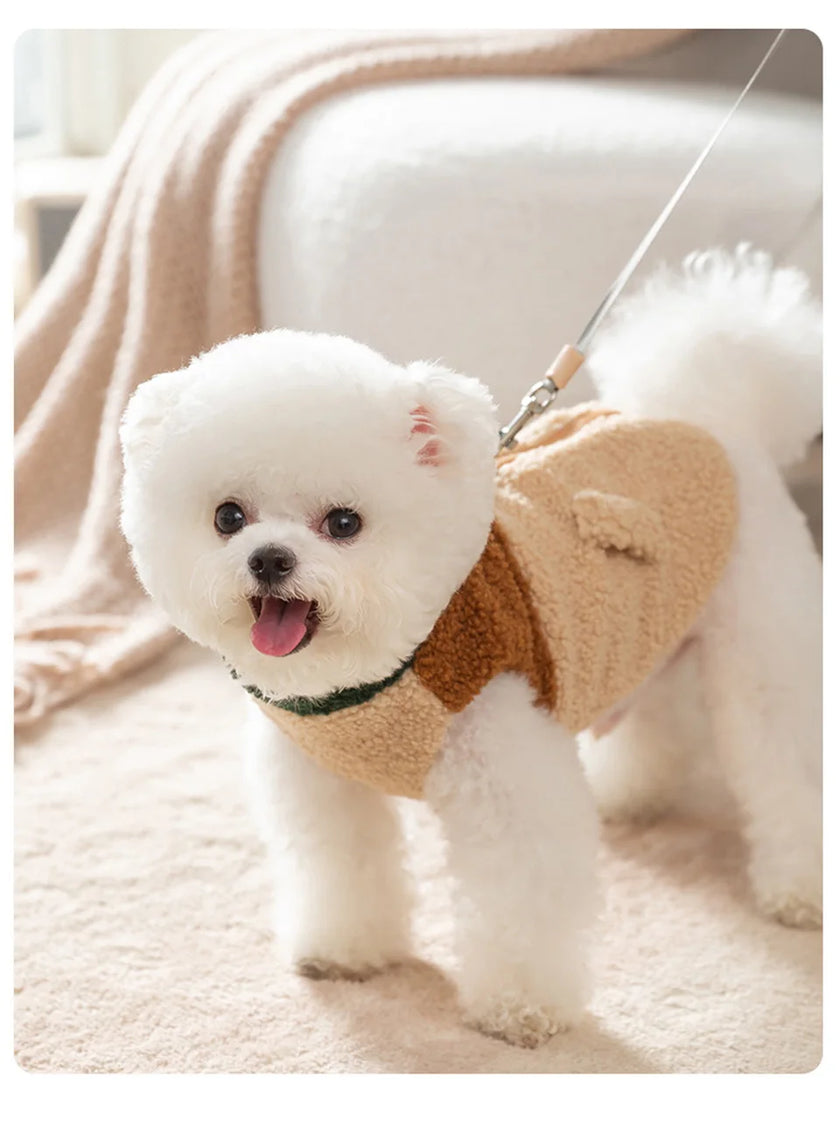 Teddyväst för hund