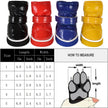Snowboots för hund
