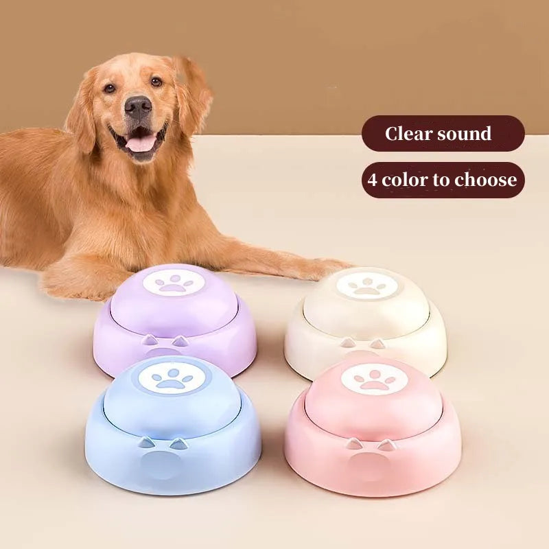 Kommunikationsknapp inspelningsbar för hund