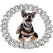 Hundhalsband med strass