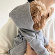 Hoodie Sweatshirt med huva för hund