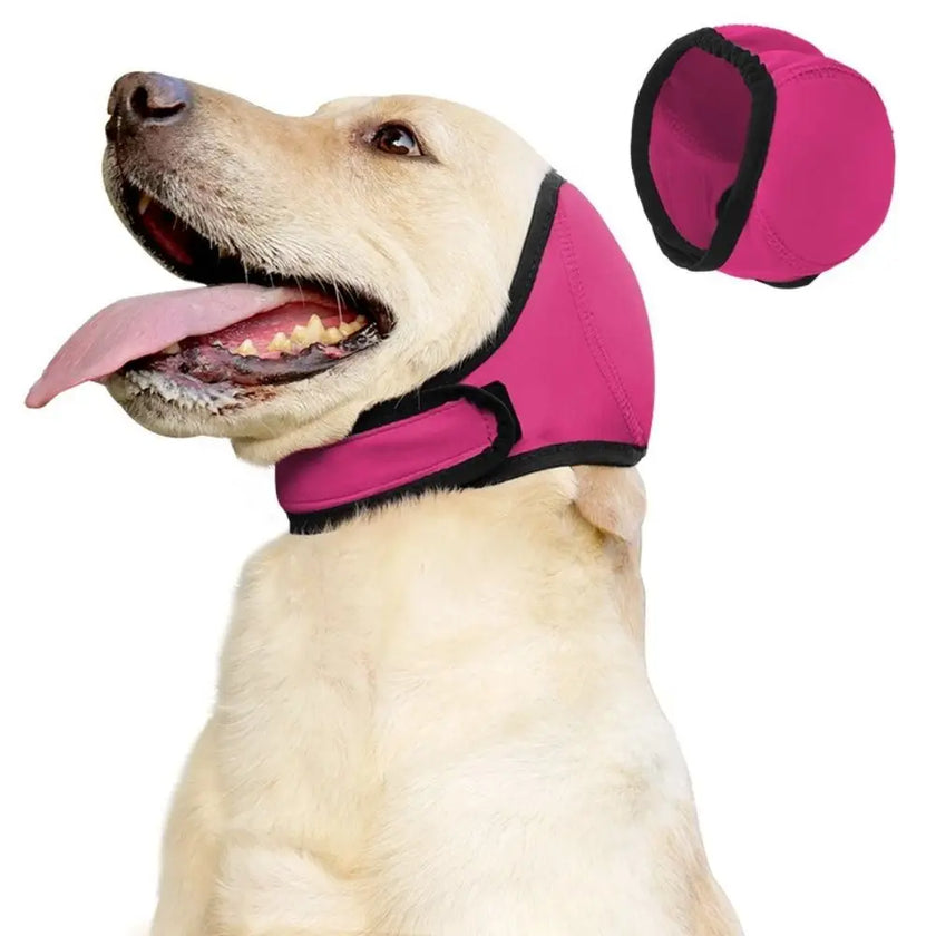 Ljuddämpande öronskydd för hund