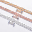 Hundhalsband i strass