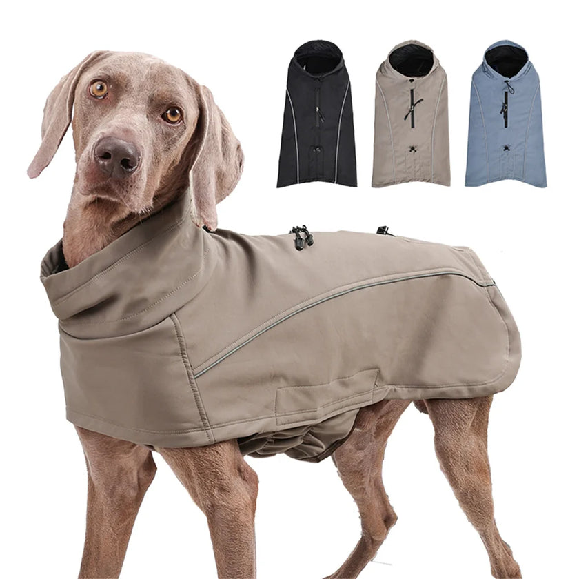 Vattentät hundjacka