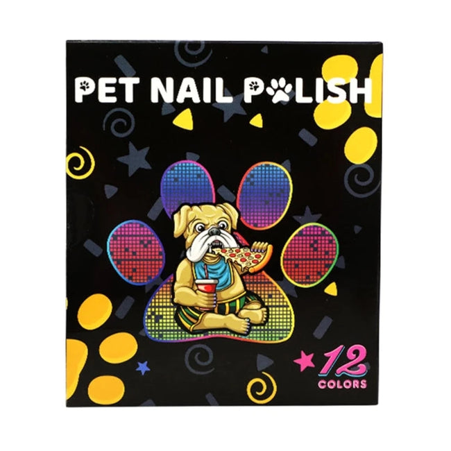 Nagellack för hund 12 färger