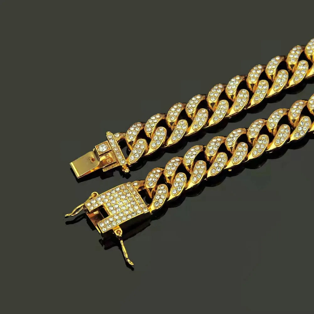 Hundhalsband med strass