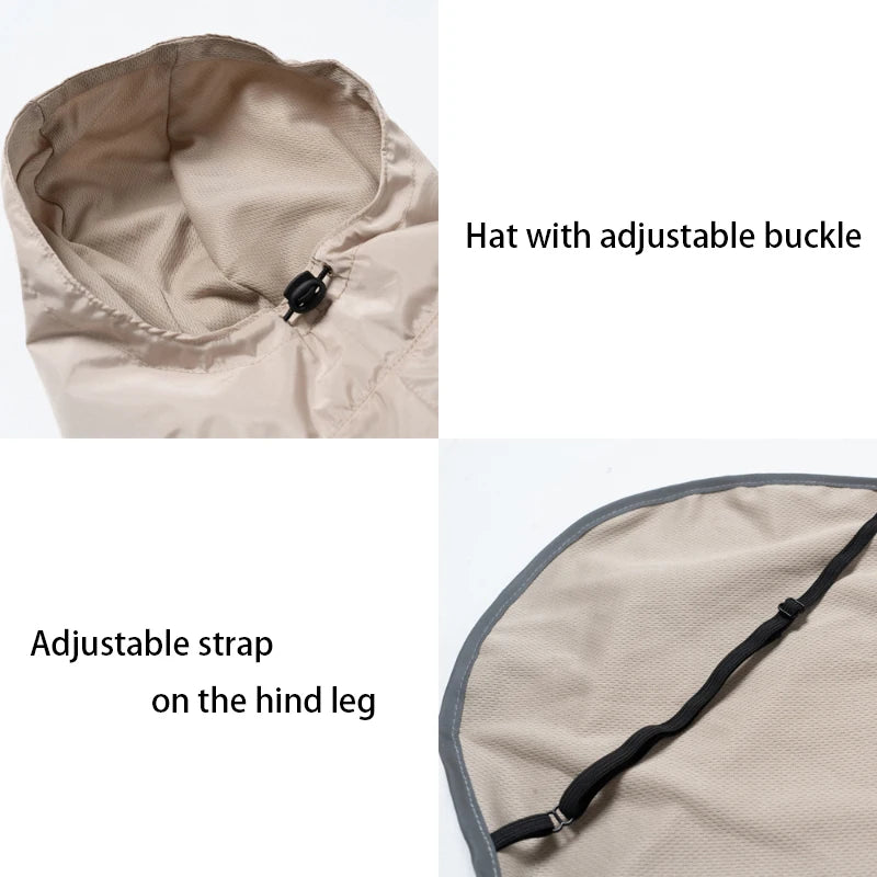 Regnjacka för hund