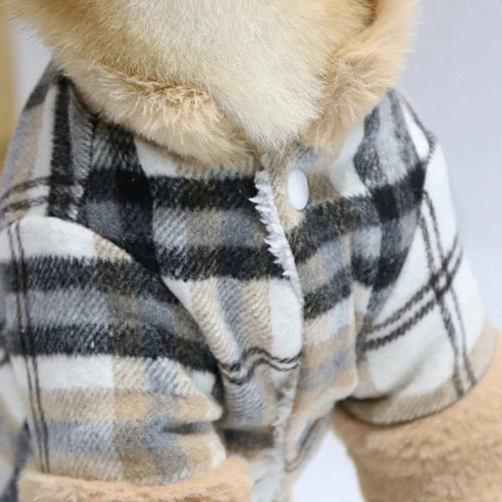 Rutig hundjacka