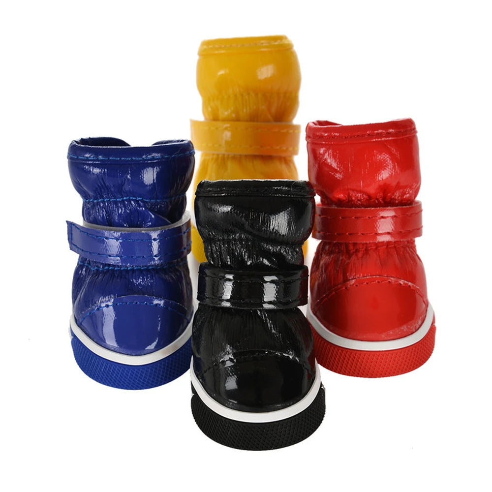 Snowboots för hund