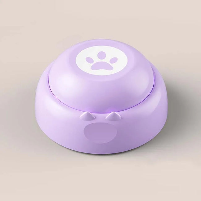 Kommunikationsknapp inspelningsbar för hund