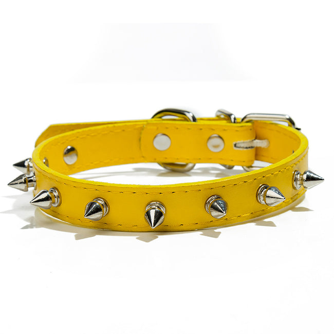 Hundhalsband med spikes