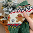 Stickad jultröja för hund