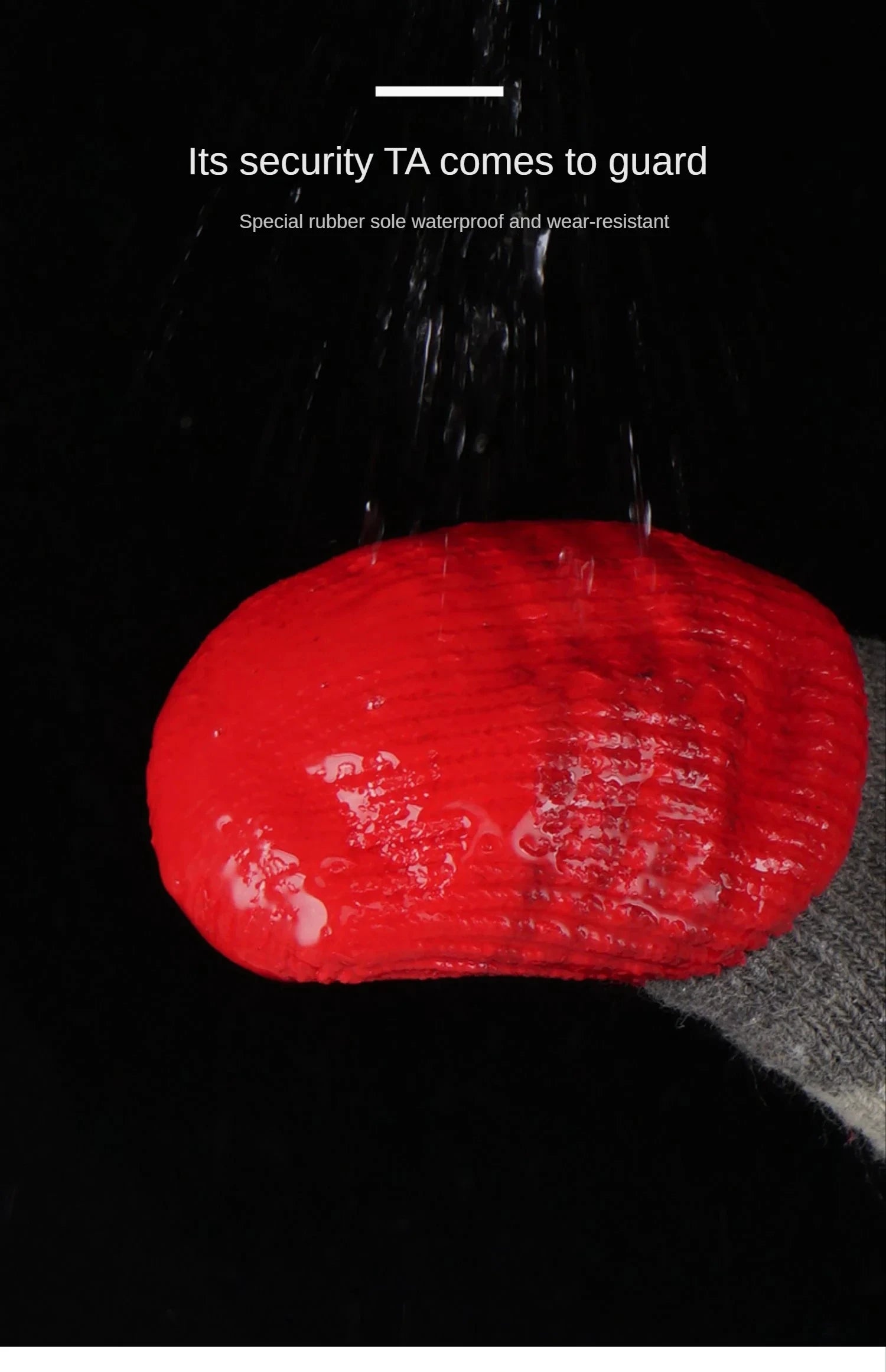 Vattenavvisande strumpor anti-slip för hund