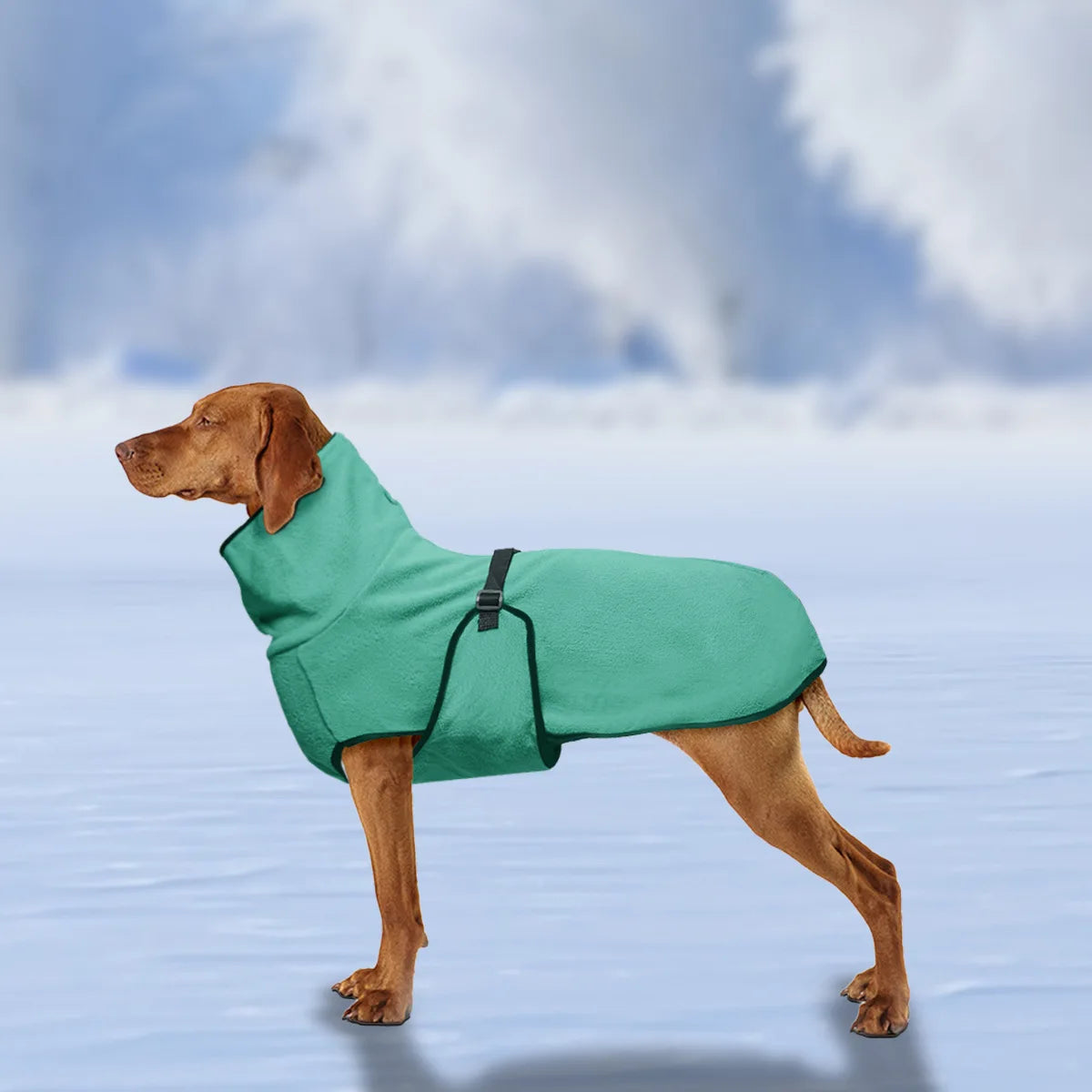 Hundtäcke i fleece