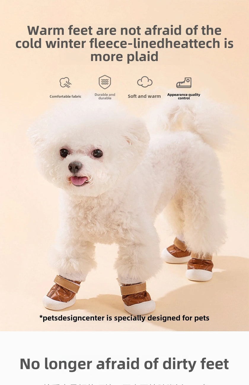 Vinterskor för hund