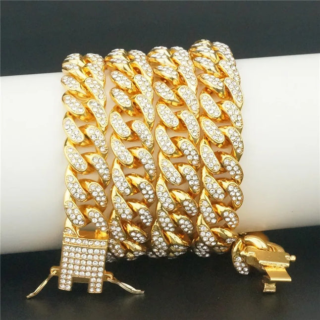 Hundhalsband med strass