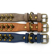 Hundhalsband med nitar