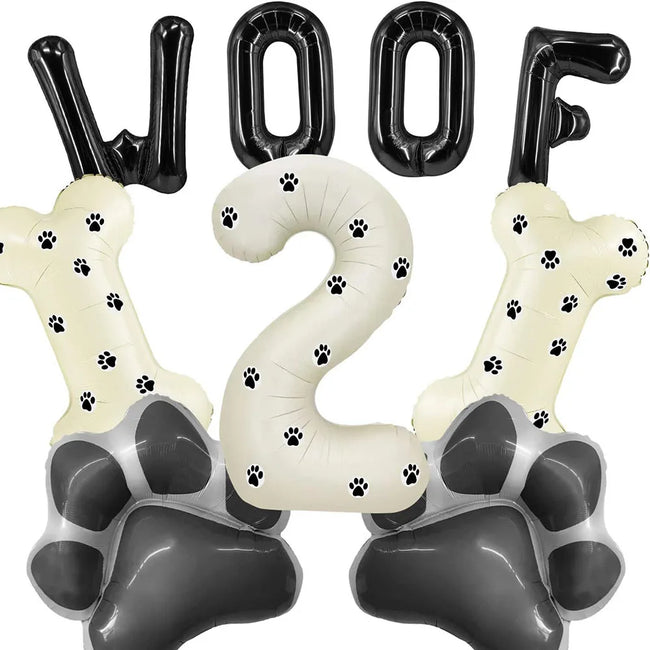 Ballonger till födelsedag för hund