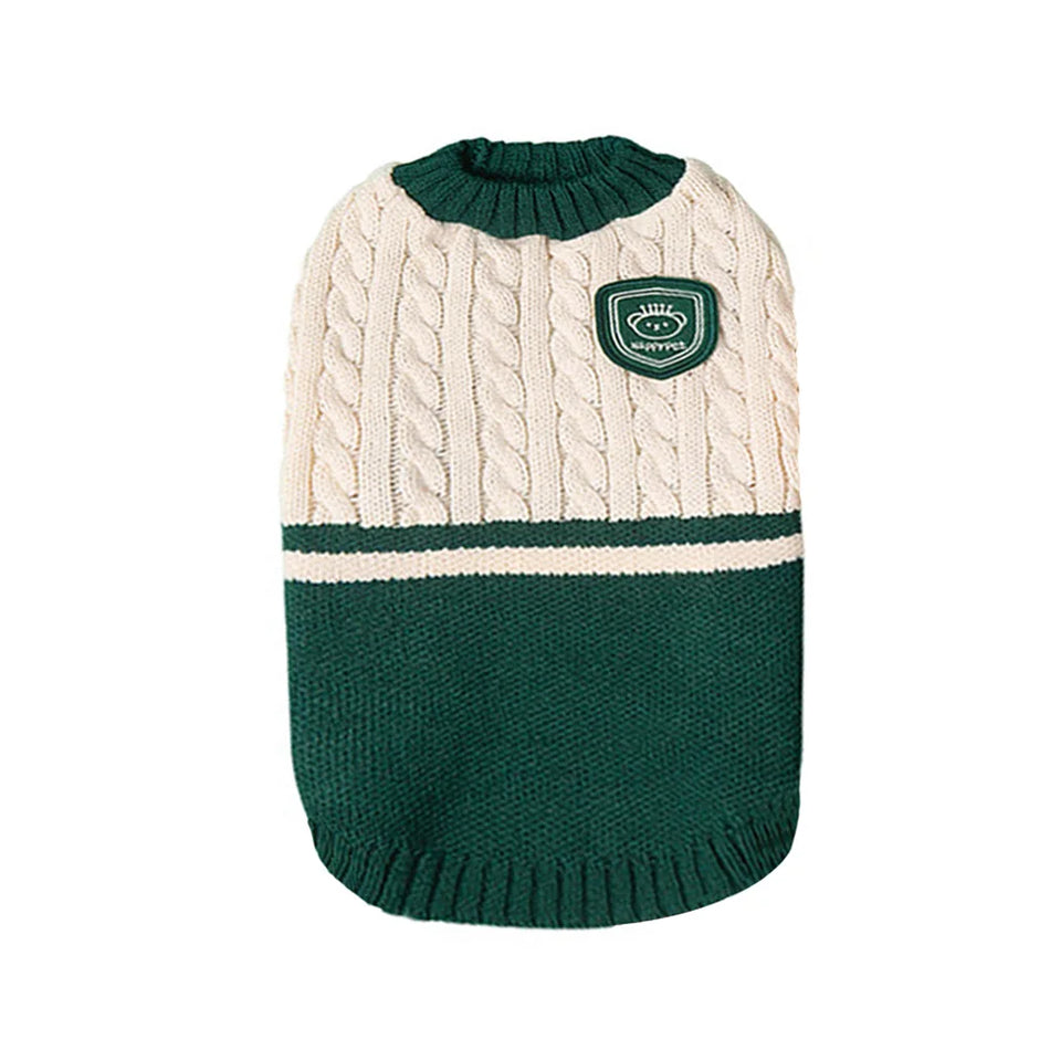 Collegeväst för hund