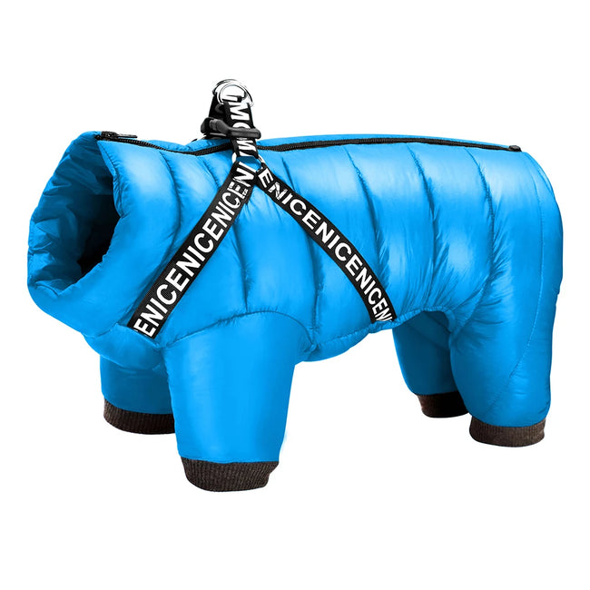 Vinteroverall för liten hund