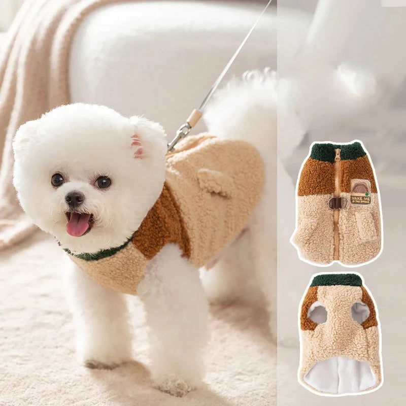 Teddyväst för hund