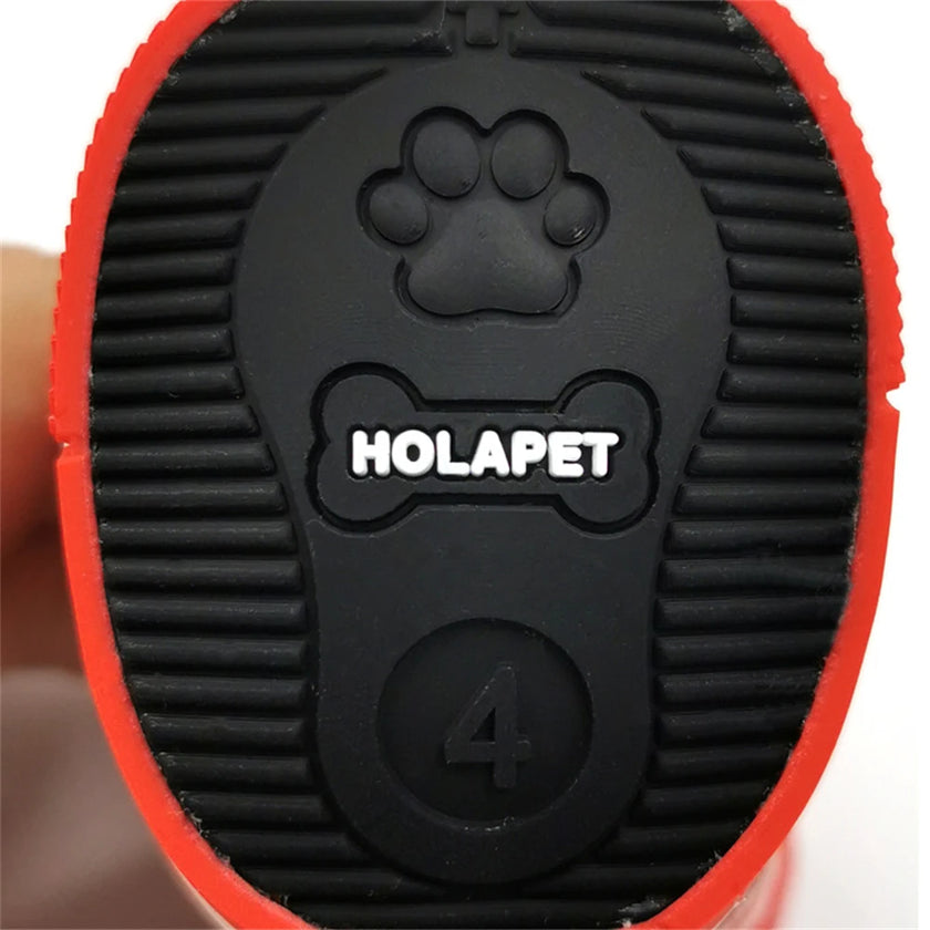 Snowboots för hund