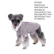 Fodrad hundjacka