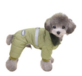 Varmfodrad overall för liten hund