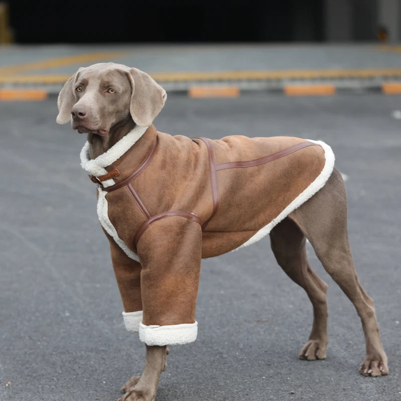 Varmfodrad hundjacka